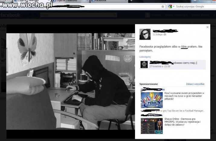 Nie ma to jak grać w kapturze