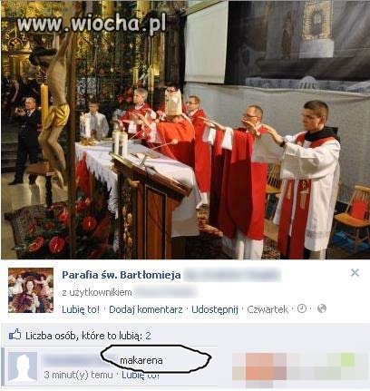 W kosciele