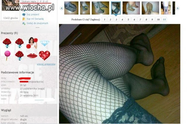 Szuka męża na stopy.