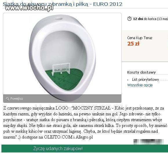 Masz okazję olać piłkę nożną..