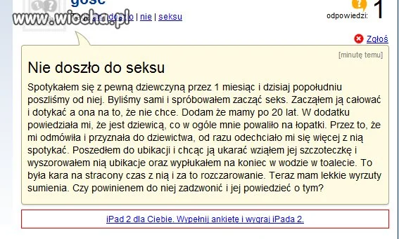 I co tu mądrego powiedzieć...