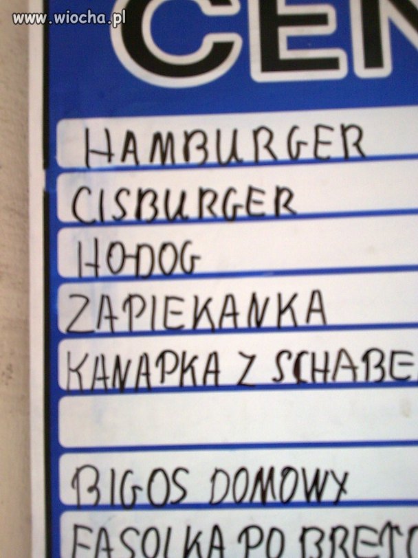 Cisburger i Ho-dog 