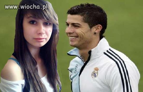 Mistrzyni painta z Ronaldo