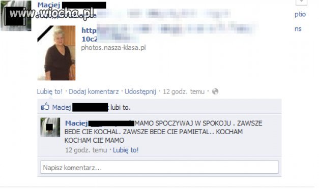 Kochana Mamo...