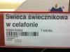 Świeca w celafonie