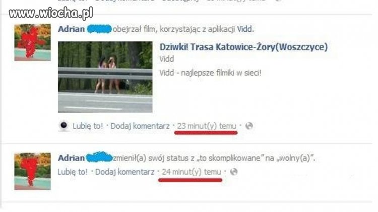 W tle Panie i szybkie działanie Adriana