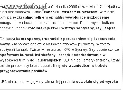 Wiocha dla