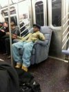Fotel w metro
