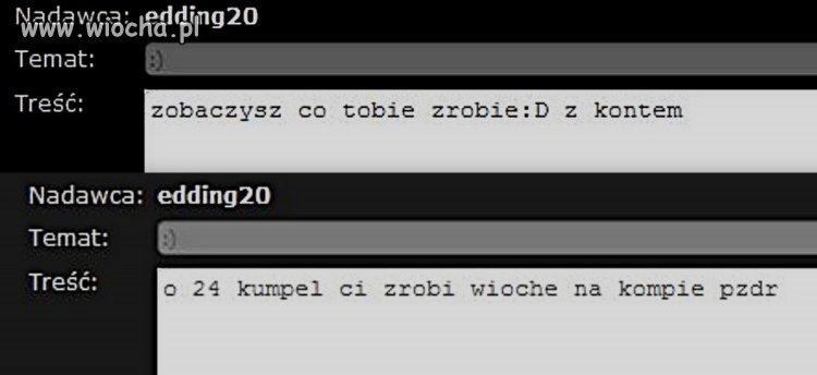 Uwaga mściwy gimbus