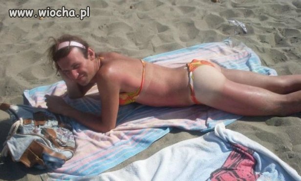 Aaaa takie tam opalanko w bikini...