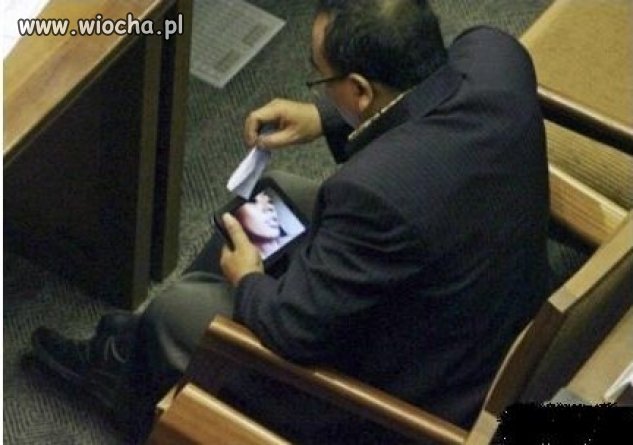 Praca polityka, to ciężka praca...