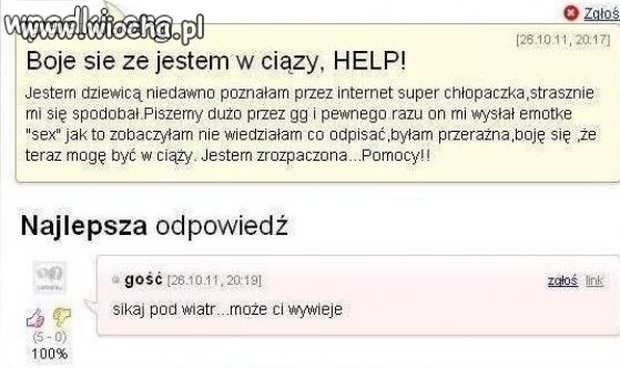 Boje się, że jestem w ciąży.
