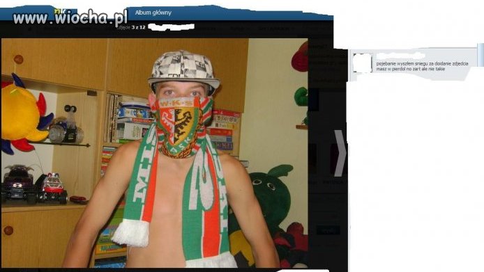 Dwunastoletni heroiczny kibic WKS