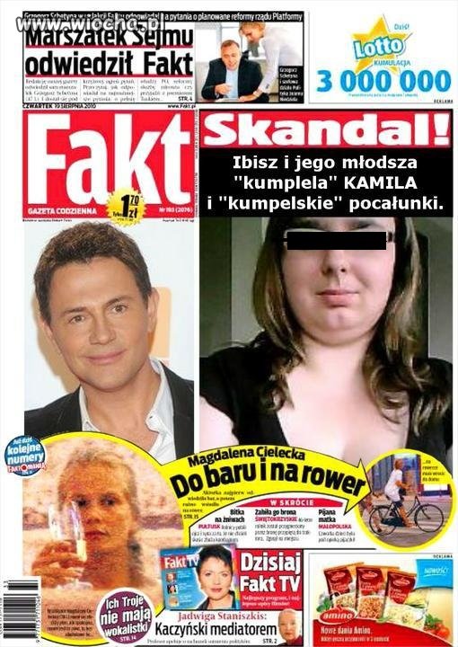 Skandal z Krzysiem Ibiszem!!