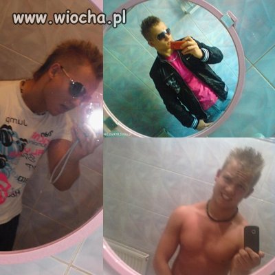 Nie ma to jak sesyjka w różowym lustrze