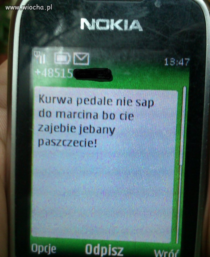Groźby z ortografią na najwyższym poziomie