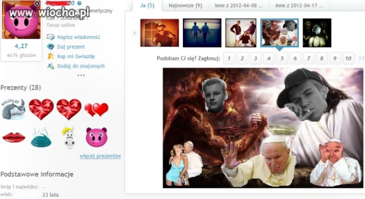 "Człowiek Ciacho..."