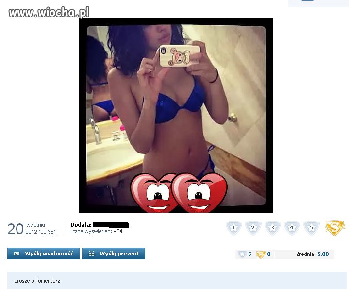 Laska 15 lat i takie zdjęcia na Nk żal...