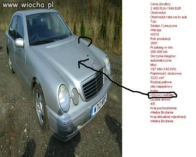 Różowy-metalic...