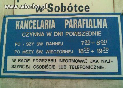 Jak biznesik to każdy ksiądz czas znajdzie.