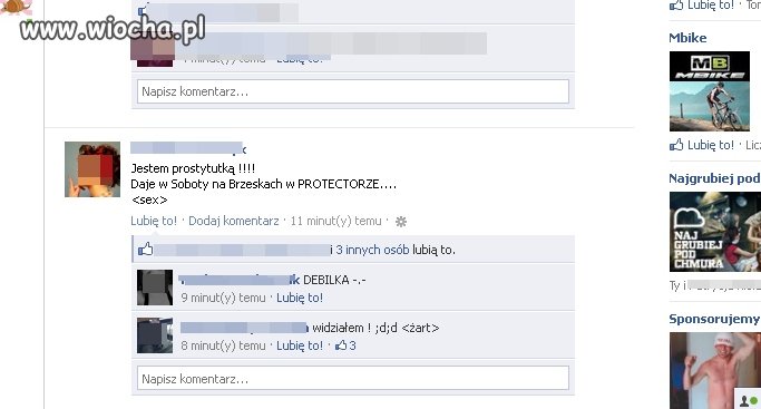 Tablica na facebook'u