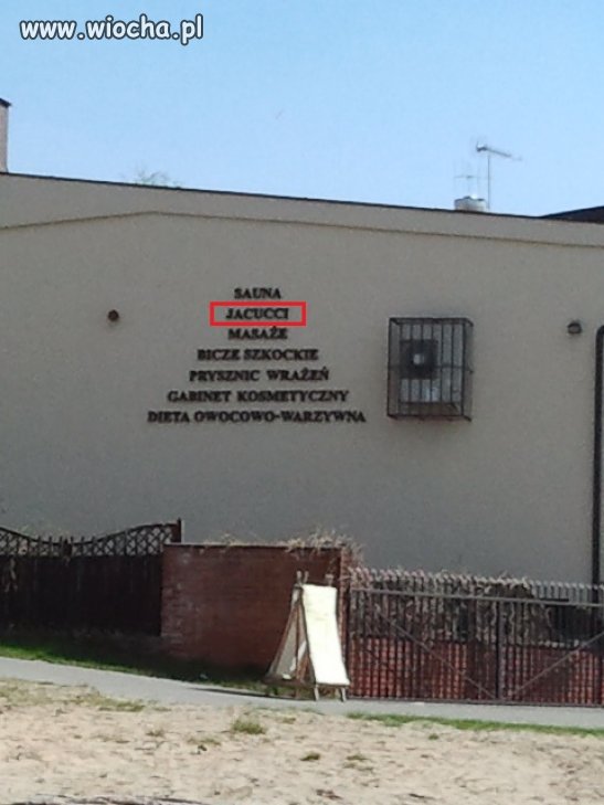 Jacucci, prysznic wrażeń...