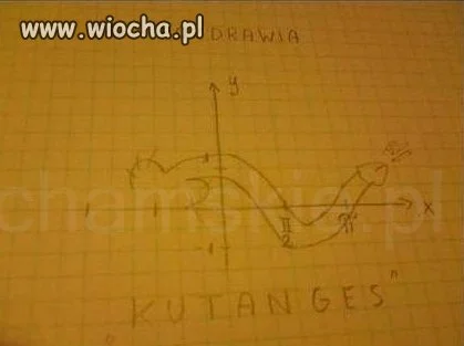 Funkcja kutangens...