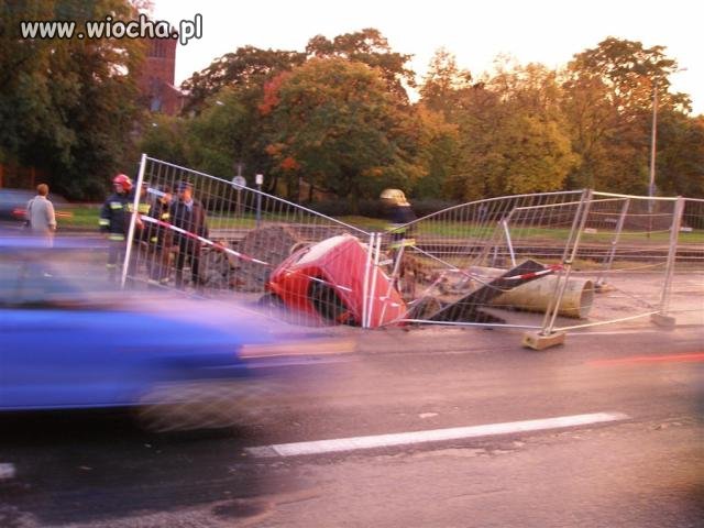 Fiat na jednej z łódzkich ulic...