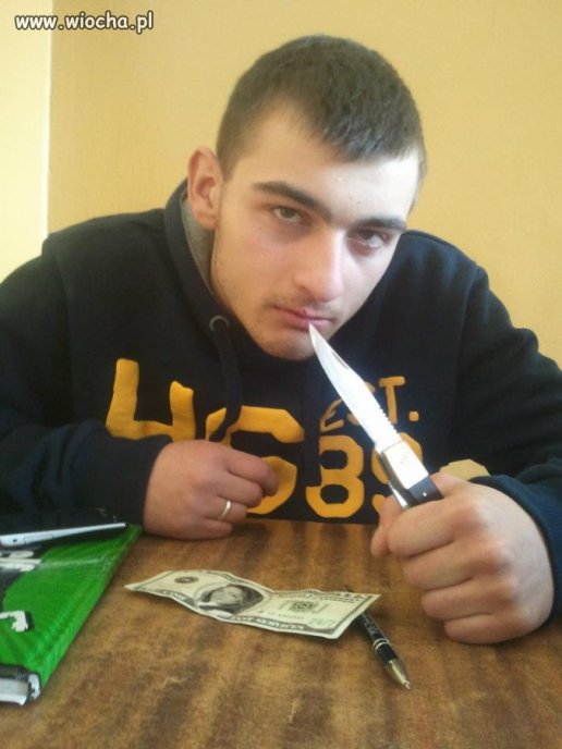 Lans na kasę i tępy nożyk