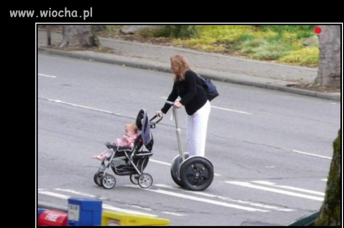 Spacerek z dzieckiem