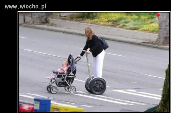 Spacerek z dzieckiem