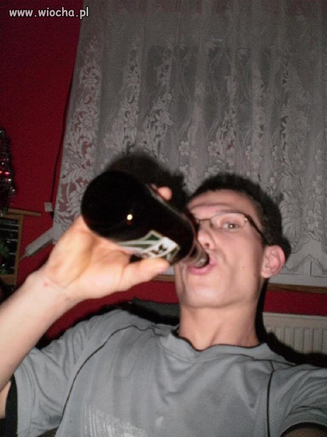 Szpan na piwo jest, fota z ręki jest