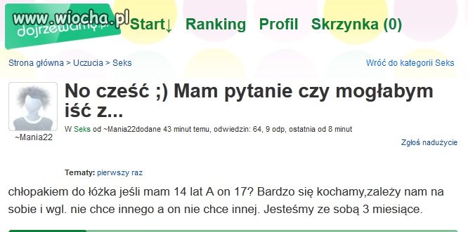 Hahahaha. Gdy to zobaczyłam jednocześnie chciałam,