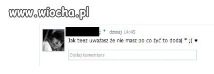 Życie jest bez sensu ;cc