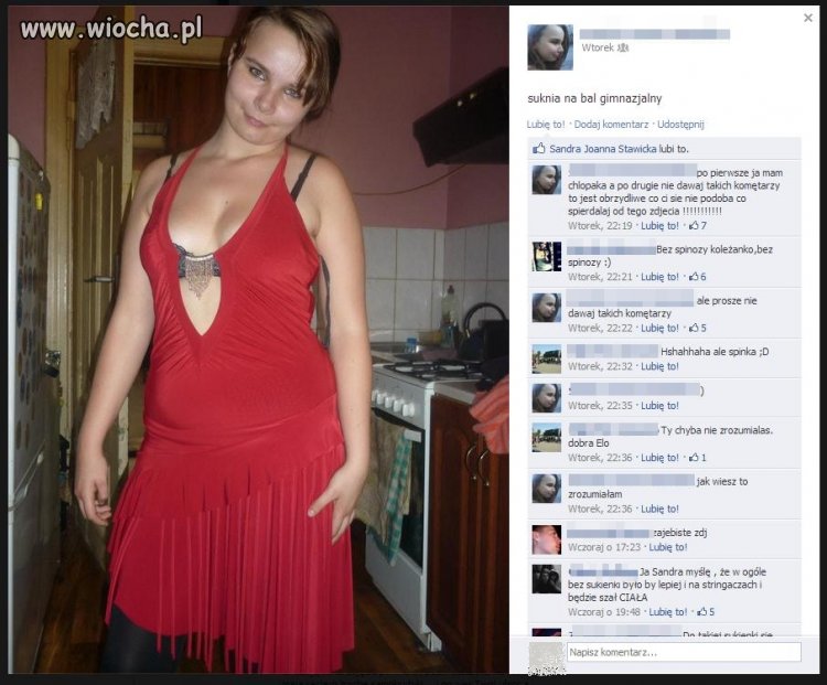 Na bal gimnazjalny...