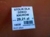 Stolik dla dzieci knurów