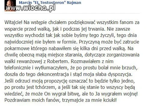 Szczyt, kozak w necie..