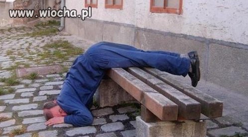 Ważne, że ławka czysta