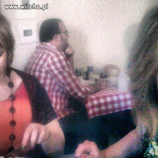 Gość na stylu... fan swojej ulubionej restauracji