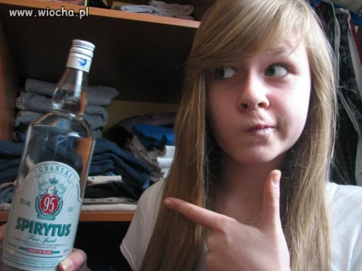 13 lat i lans ze spirytusem 