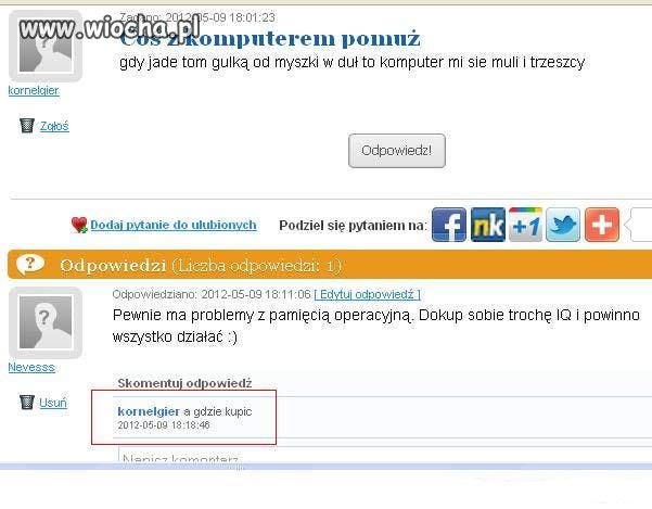 Coś z komputerem