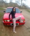 Kolejna wiejska dziewczyna poleciała na stare bmw