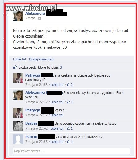 Nie ma to jak jaranie się swoim smrodem...