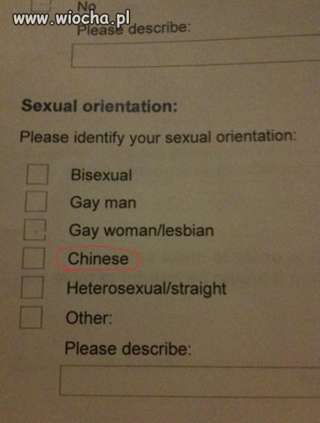 Chińczycy. Oni nawet orientację...