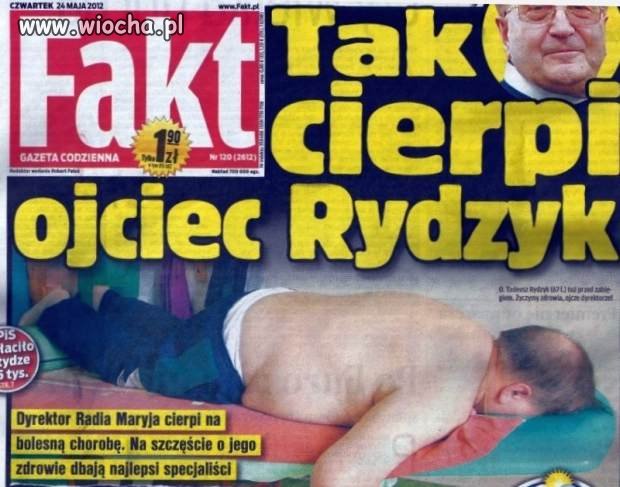 Ojciec rydzyk...jeżdzący Astonem Martinem...