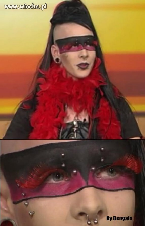 Jaki urodny dziuń