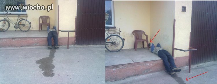 Gdy w pobliżu brak wc.