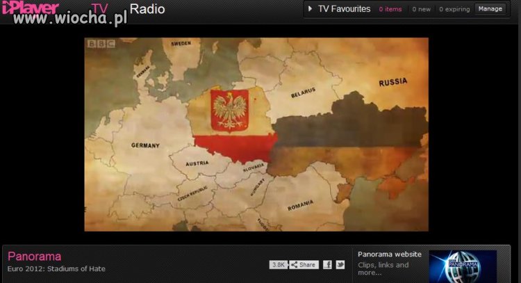 Sąsiedzi Polski wg telewizji BBC