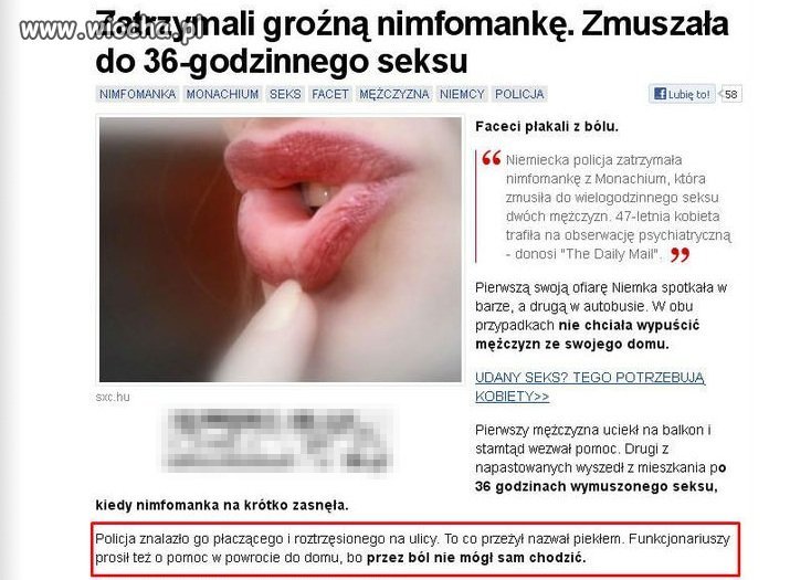 Nimfomanka...