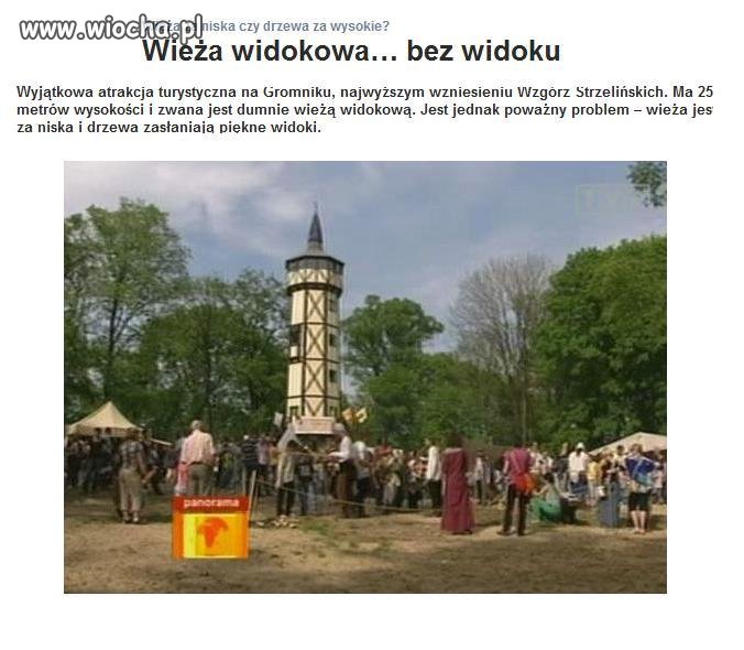 Wieża za niska czy drzewa za wysokie?